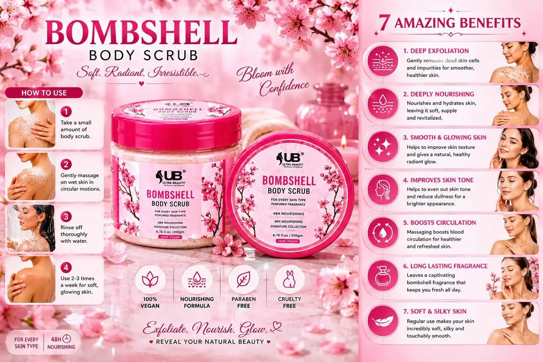Whitening And Brightening Body Scrub 200 g
