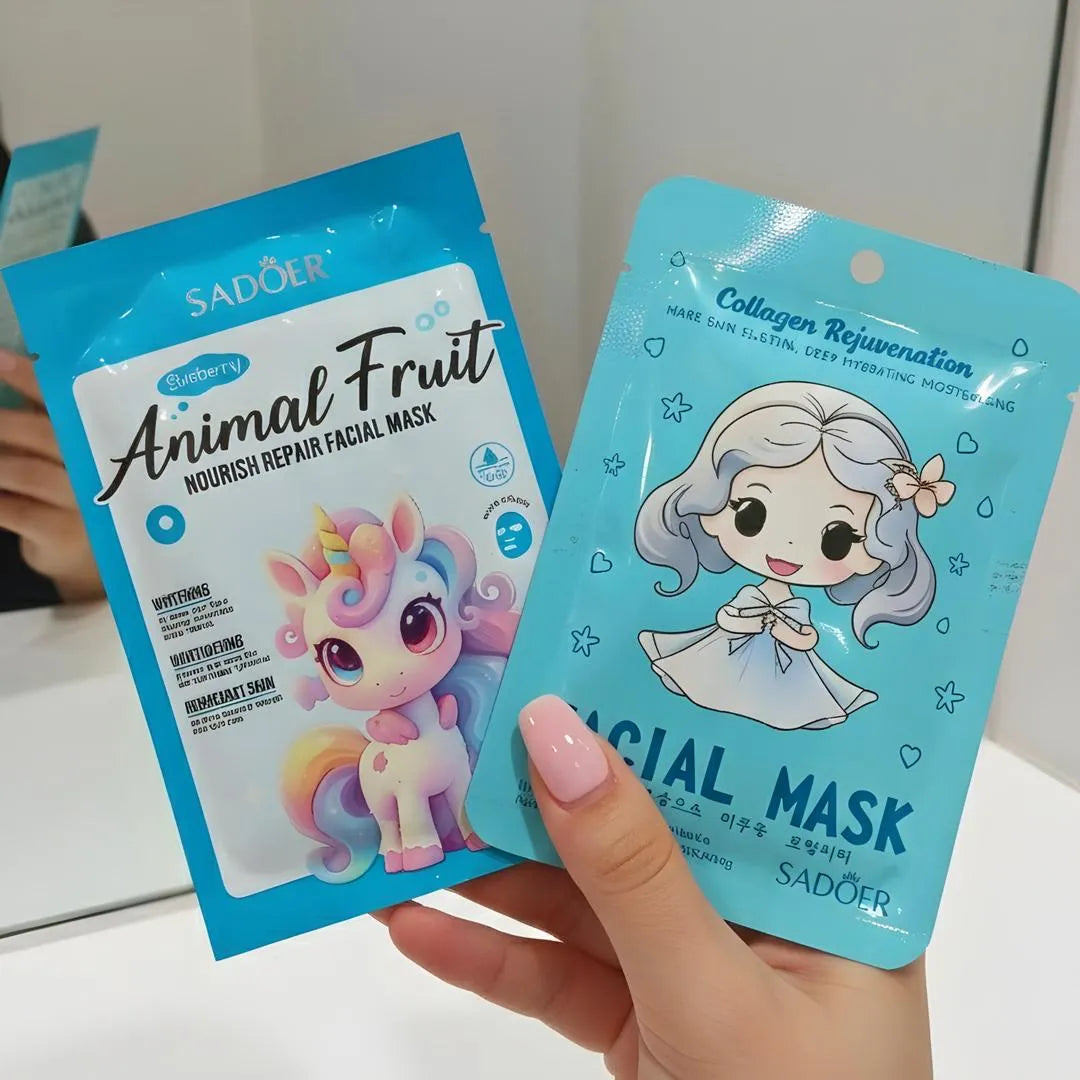 Whitening & Brightening Face Mask 2 Pack Blue Gel