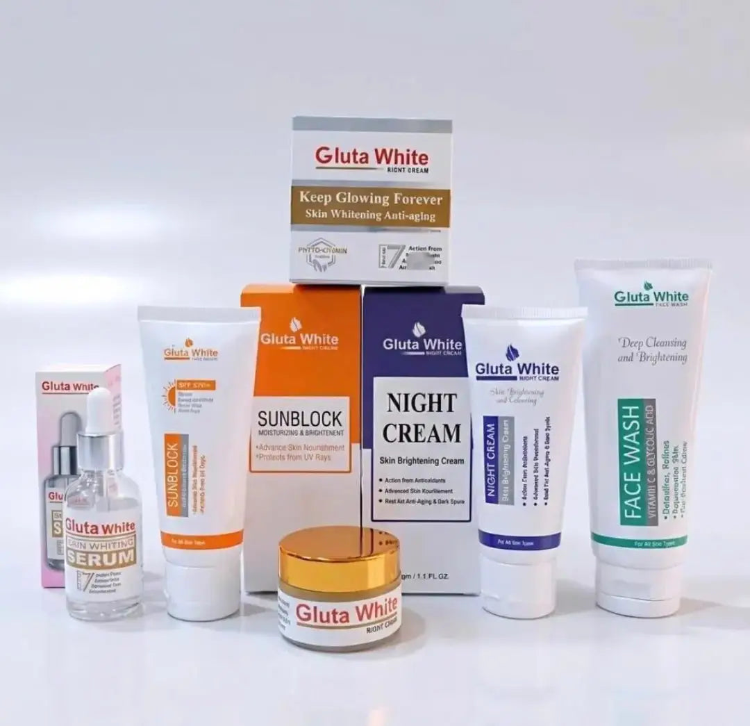 Gluta White 5 in 1 Skincare Bundle