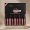 Matte Lipstick Set 12 Shades Long Lasting
